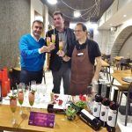 Carlos-Rodríguez--Fco-Pelarda-y-David-Palacios-con-Mojirose-by-Vinos-D.O.
