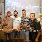 Campeones de Tiki, Xicu, Carlos y Jose Cortes