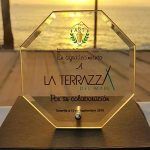 Placa de la I Fiesta de cierre de verano AB Tenerife