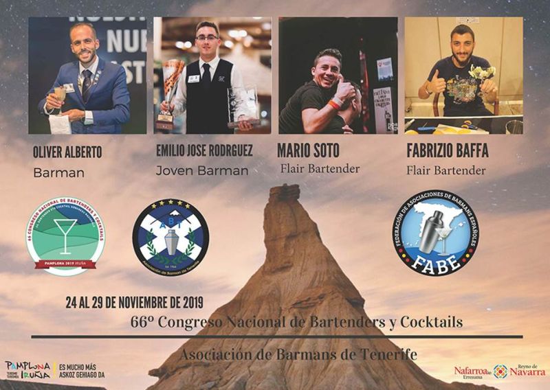 Tenerife-Asociacion-de-Barmans Participantes LXVI Campeonato Nacional